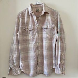 Jcrew retro flannel button down shirt